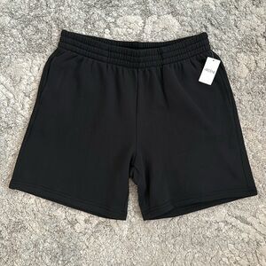 NWT Women’s Size L Ardene black sweat shorts